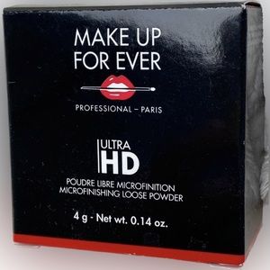 NIB Make Up For Ever Travel Ultra HD micro finishing loose powder 4 g net wt.
